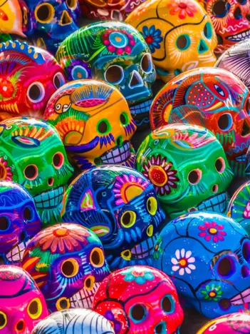 Produit Colorful Skulls Image