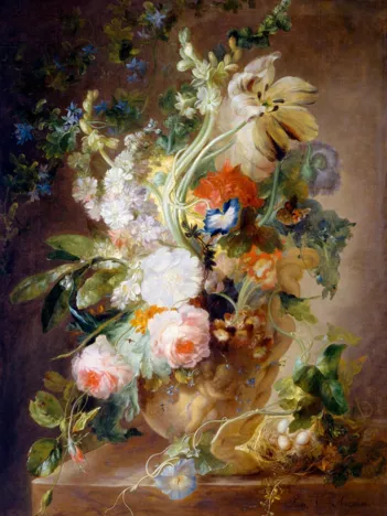 Produit Vase with Flowers Image