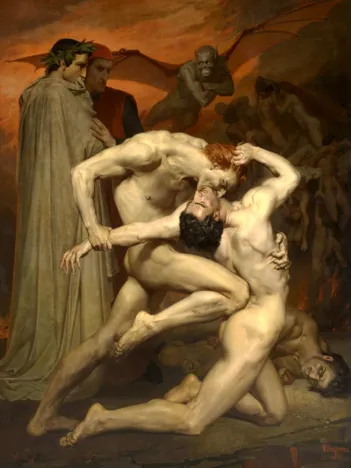 Produit William Bouguereau - Dante et Virgile Image