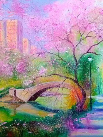 Produit A Walk In A City Park Image