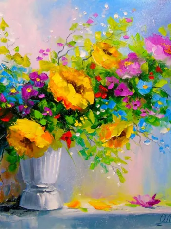 Produit Bouquet au Fleurs Jaunes Image