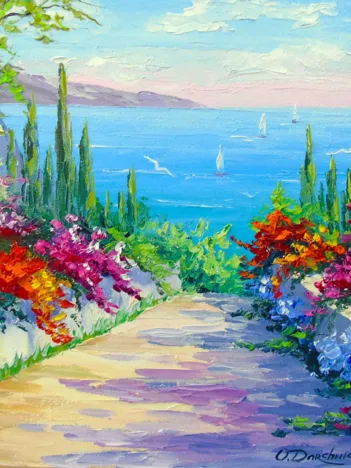 Produit Sunny Road to the Sea Image