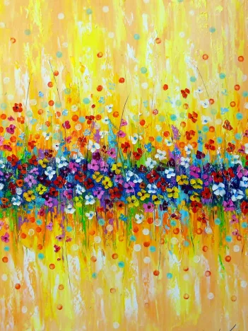 Produit Délicate Abstraction en Couleurs Image