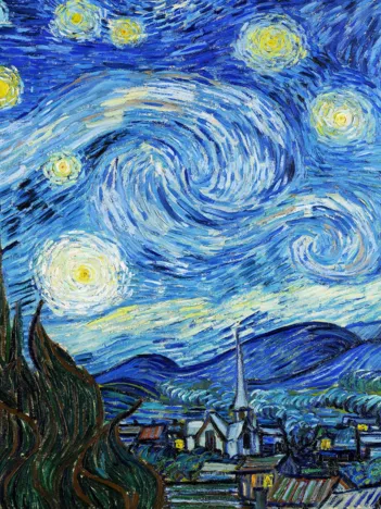 Produit Van Gogh - Nuit Etoilée sur le Rhône Image