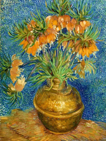 Produit Vincent Van Gogh: Fritillaries in a Copper Vase Image