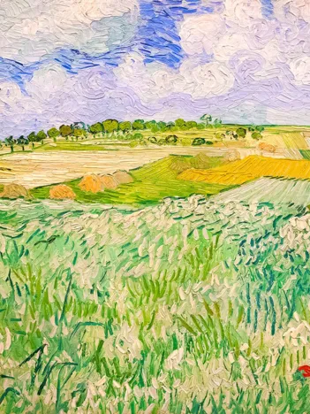 Produit Vincent Van Gogh : Plaine près d'Auvers Image