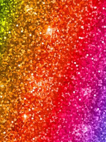 Produit Rainbow Glitter Gradient Image
