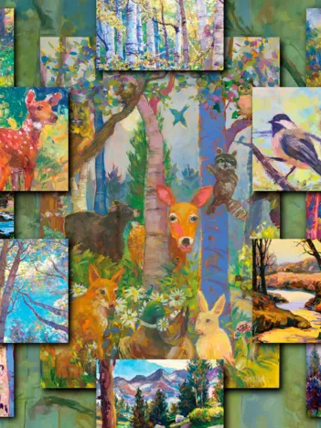 Produit Collage Boisé Image