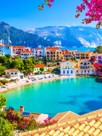 Produit Village d'Assos en Céphalonie, Grèce Image