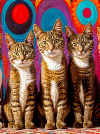 Produit Cinq Chats Image