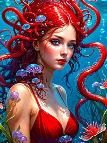 Produit Sirène Rousse Image