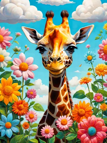 Produit Adorable Girafe Image