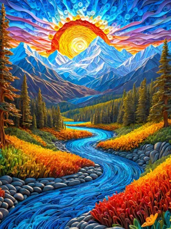 Produit Paysage de l'Aube Image