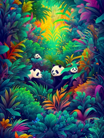 Produit Paradis des pandas Image