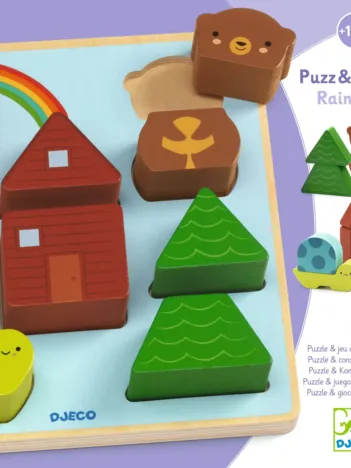 Produit Puzz & Match Arc-En-Ciel Image