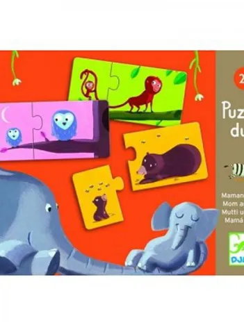 Produit Puzzle 10 x 2 pièces - Duo Maman et bébé Image