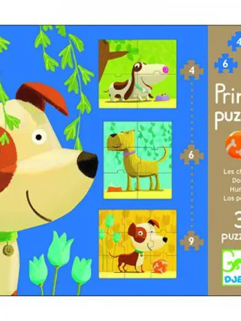 Produit 3 puzzles évolutifs : Chiens Image