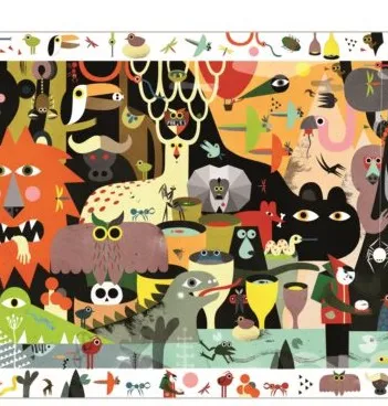 Produit Puzzle d'observation + Poster - Philip Giordano : Safari Image