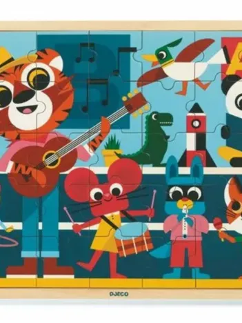 Produit Puzzle Cadre en Bois - Puzzlo Music Image