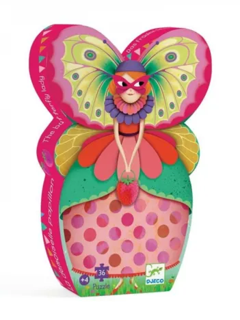 Produit Puzzle Silhouette - La Demoiselle Papillon Image