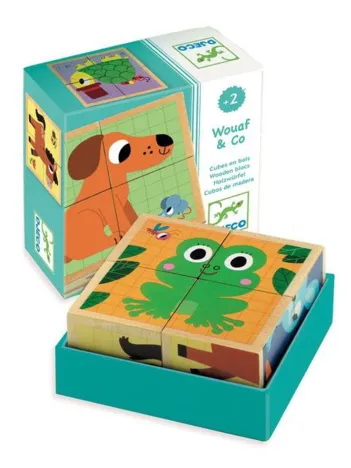 Produit Puzzle en Bois - Wouaf & Co Image