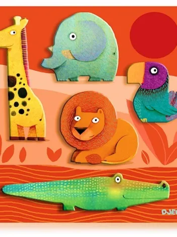 Produit Encastrement en Bois - Jungle Image