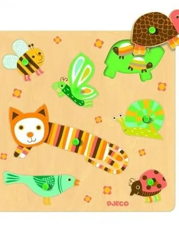 Produit Encastrement en Bois, Bouton - Miaou & Cie Image