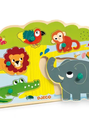 Produit Puzzle Sonore en Bois - Baobab Image