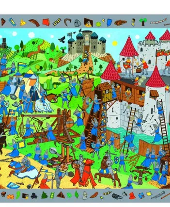 Produit Puzzle d'observation + Poster - Catherine Nicolas : Chevaliers Image