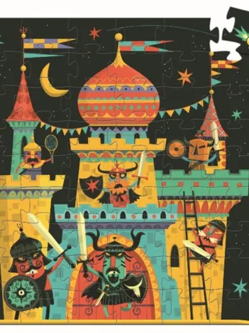 Produit Puzzle Silhouette - Château Fort Image