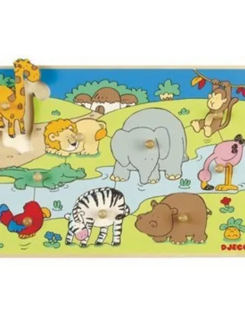 Produit Encastrement en Bois, Bouton en Bois - Serengeti Image