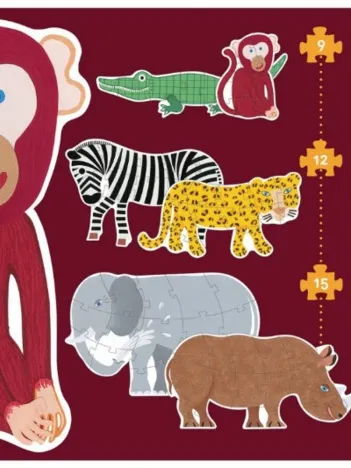 Produit 6 Puzzles - Henri & ses Amis Image