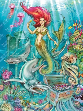 Produit The Puzzler Mermaid Image