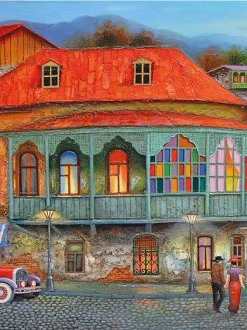 Produit The Street of Old Tbilisi Image