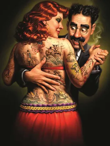 Produit Lydia the Tattooed Lady Image