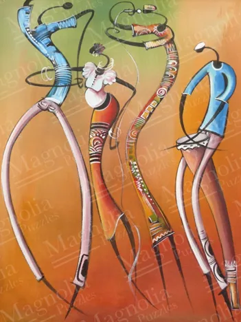 Produit Dancing Africans Image