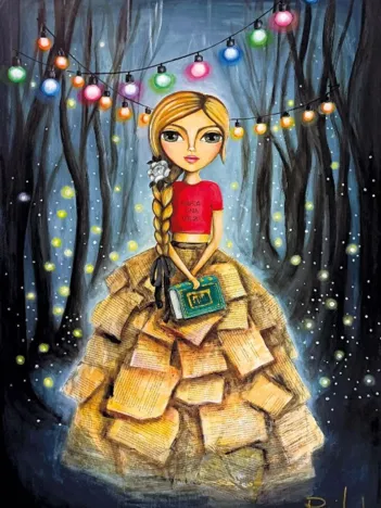 Produit La Fille Rat de Bibliothèque Image