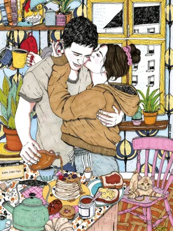 Produit Petit-Déjeuner et Amour Image