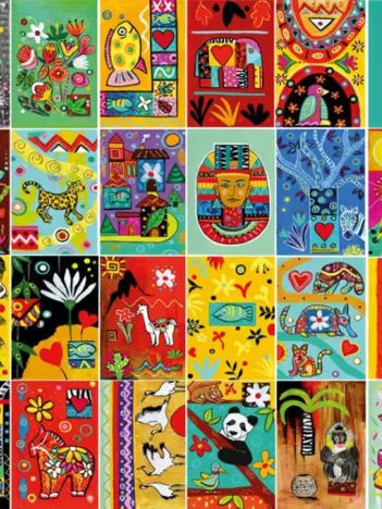 Produit Mosaïque Pop Art Image