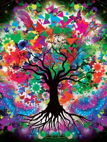 Produit Colorful Tree Image