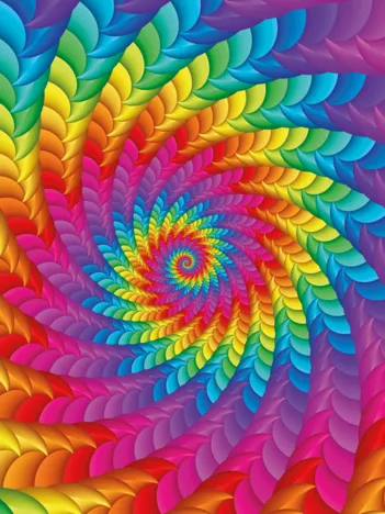 Produit Psychedelic Rainbow Image