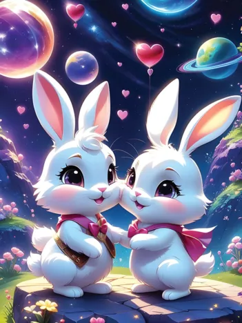 Produit Bunnies in Love Image