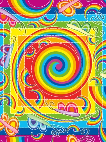 Produit Rainbow & Butterflies Image