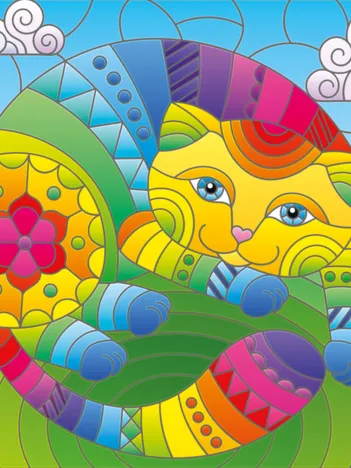 Produit Cat in the Circle Image