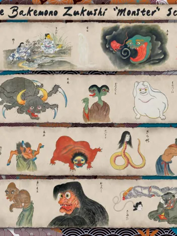 Produit Parchemin de Monstre Japonais Image