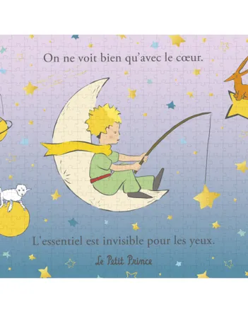 Produit Le Petit Prince - Dégradé Pêche aux Étoiles Image