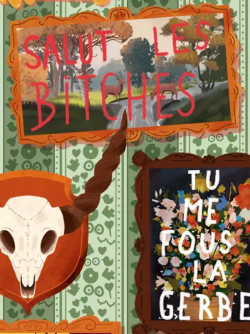 Produit Puzzle Mini 99 pièces - Bitches Image