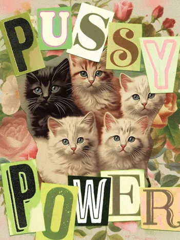 Produit Puzzle Mini 99 pièces - Pussy Power Image