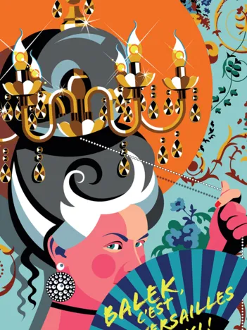 Produit Puzzle Mini 99 pièces - Balek, c'est Versailles ici Image