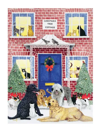 Produit Cottage de Noël - Puzzle Boîte Carré de 1000 pièces Image